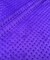 Purple Minky Dot Fabric by the Yard, 60" Wide Ultra-Soft Plush Minky Fabric for Baby Blankets, Nursery Decor, Plush Toys & Sewing